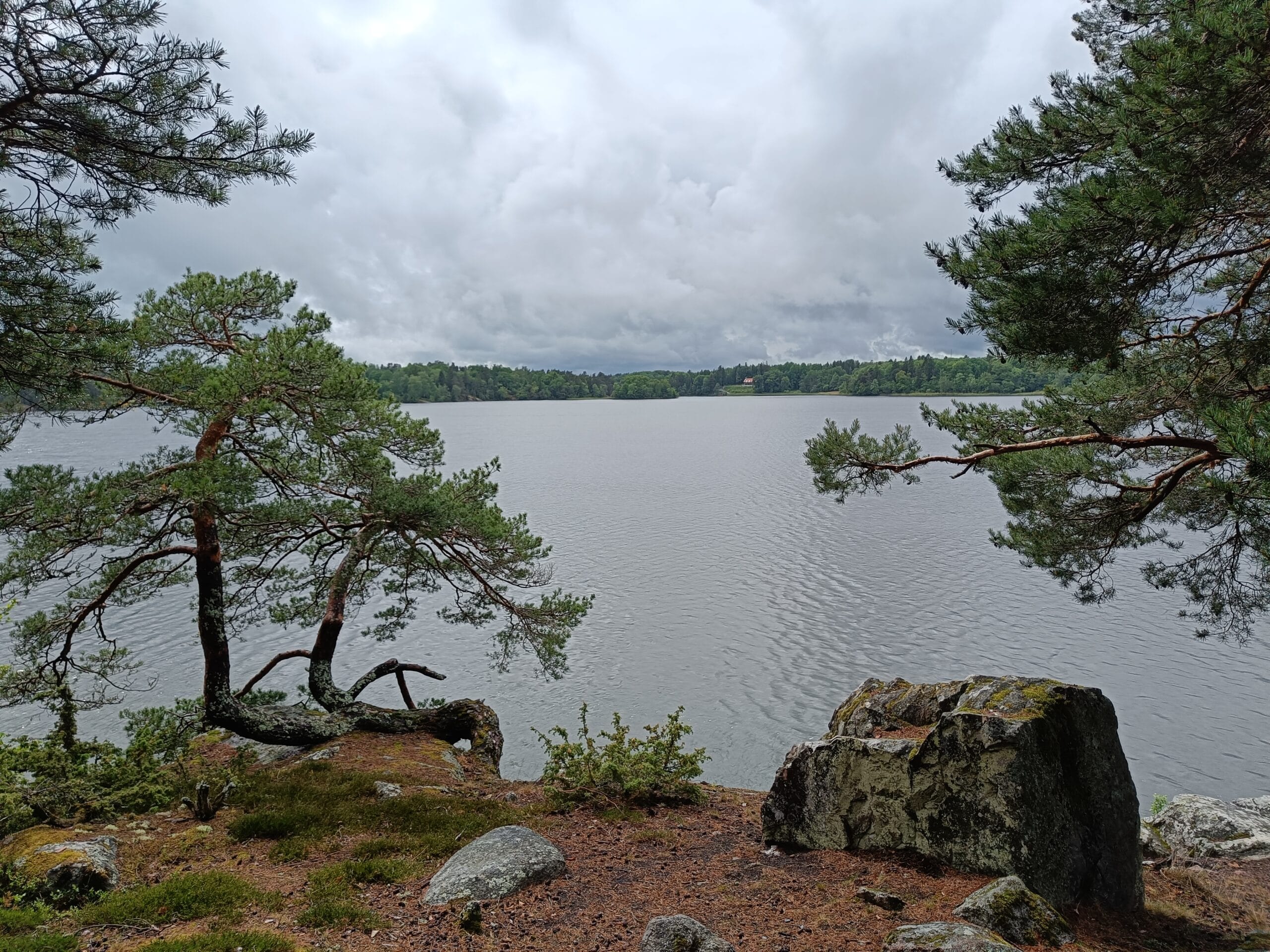 Utsikt över Valloxen.